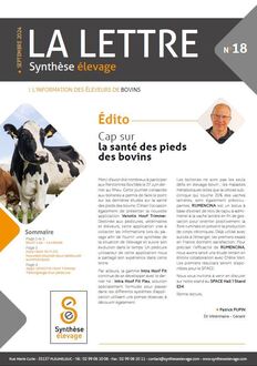 couverture lettre SE bovin 09 2024