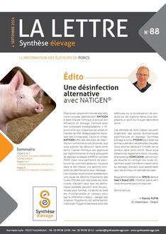 couverture lettre SE porc 09 2024